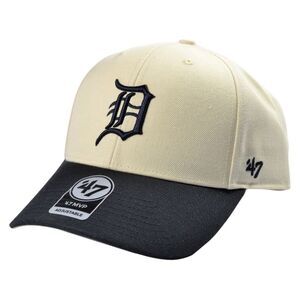 Detroit Tigers MLB MVP 47 Two Tone Baseball Cap / Natural/Black